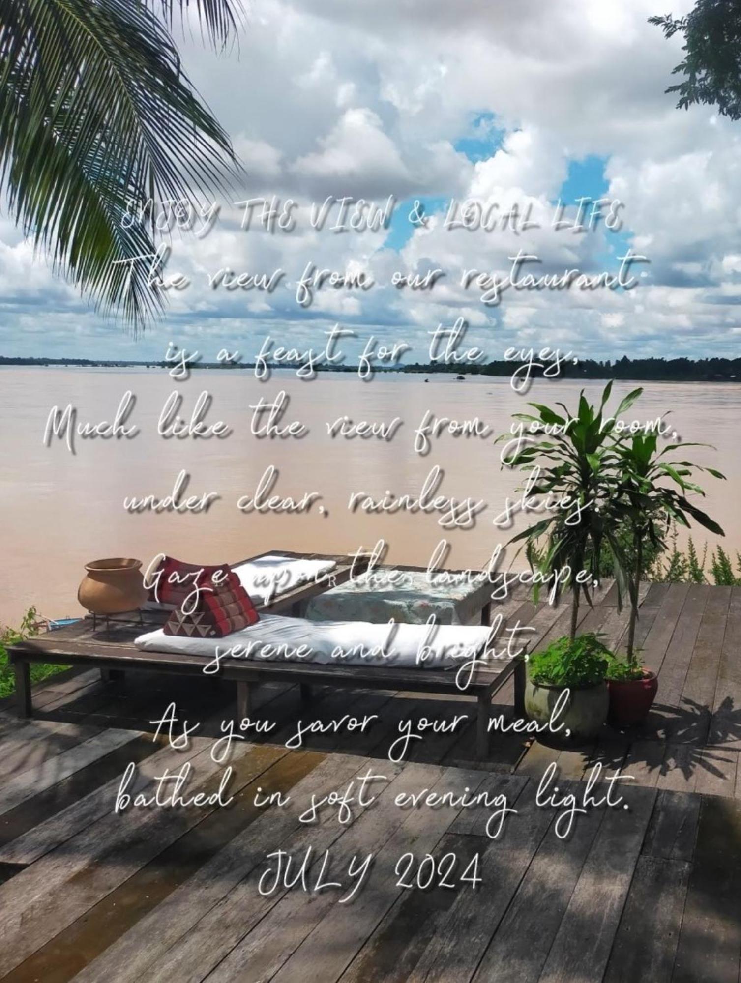 Pomelo Restaurant And Guesthouse - Fishermen & Tammarine Cottages Riverfront - Experience Nature, Culture And Adventure & Tailor-Made Tour Ban Khon 외부 사진
